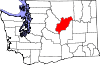State map highlighting Douglas County