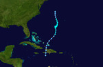 1948 Atlantic tropical storm 1 track.png