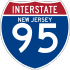 Interstate 95 marker