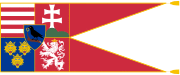 Flag of Matthias I of Hungary (variant).svg