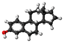 Estratetraenol molecule ball.png