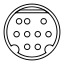 MiniDIN-9 Diagram.svg