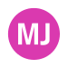 Short-lived MJ logo from 1967 to 1969