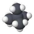 Spacefill model of neopentane