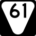State Route 61 secondary marker