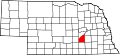 State map highlighting Hamilton County