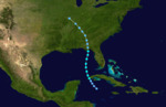 1901 Atlantic tropical storm 1 track.png