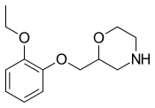 Viloxazine structure.svg