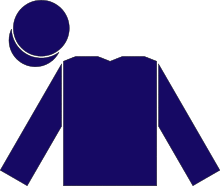 Racing silks of Susan Magnier.svg
