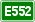 Tabliczka E552.svg