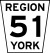 York Regional Road 51.svg