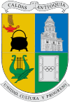 Official seal of Caldas, Antioquia