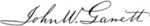 Signature of John Work Garrett.png