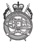 1st Armoured Regiment cap badge.png