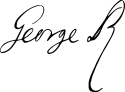 George II's signature