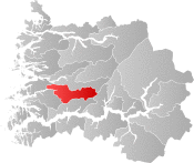 Gaular within Sogn og Fjordane
