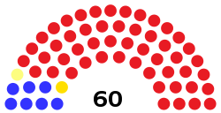Wyoming State House 2021-2023.svg