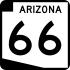 State Route 66 marker