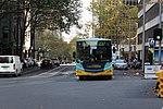 National Bus number 586 (6850AO) in Flinders Lane on route 237, 2013.JPG