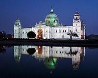 Victoria Memorial Hall, Kolkata, at dusk