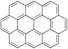 Structural formula of ovalene