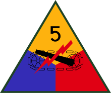 5th US Armored Division SSI.svg