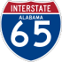 Interstate 65 marker