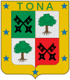 Official seal of Tona, Santander