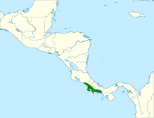 Chaetura fumosa map.svg