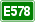 Tabliczka E578.svg