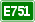 Tabliczka E751.svg