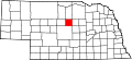 State map highlighting Loup County