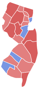 1940 United States Senate election in New Jersey by county.svg