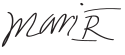 Mary's signature