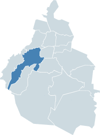 Álvaro Obregón within Mexico City
