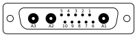 DB13W3 Pinout.svg