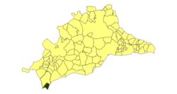 Location of Manilva