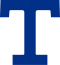 The Toronto Arenas logo, which is a capitalized letter T in blue.