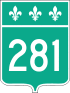 Route 281 shield