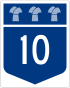 Highway 10 shield