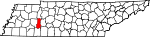 State map highlighting Decatur County