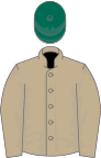 Khaki, Dark Green cap