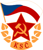 Emblem of the Communist Party of Czechoslovakia.svg