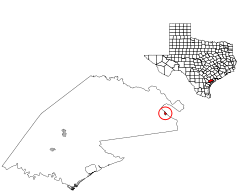 Refugio County Austwell.svg