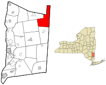 Location of North East, New York