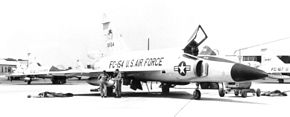 95th Fighter-Interceptor Squadron Convair F-102A-65-CO Delta Dagger 56-1154.jpg