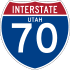 Interstate 70 marker