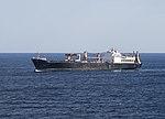 USNS PFC Eugene A. Obregon (T-AK-3006) underway at sea on 24 September 2019 (190924-N-BI924-9780).JPG