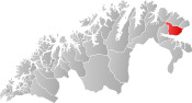Vadsø within Troms og Finnmark