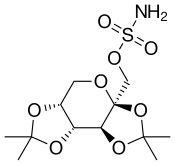 Topiramate structure.svg
